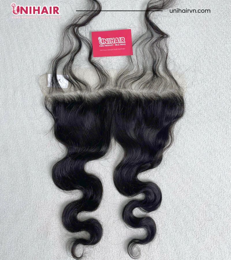 Burmese Curly Frontal – 13x4 HD Lace Pre-Plucked Frontal