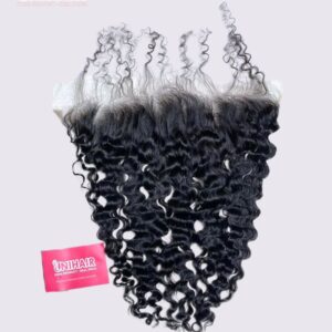 Burmese Curly Frontal – 13x4 HD Lace Pre-Plucked Frontal