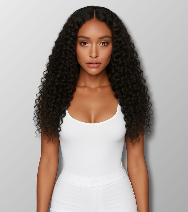 curly hair