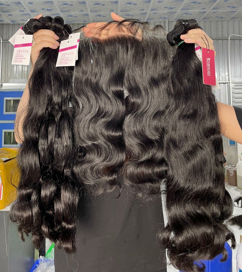 Raw body wave hair weave