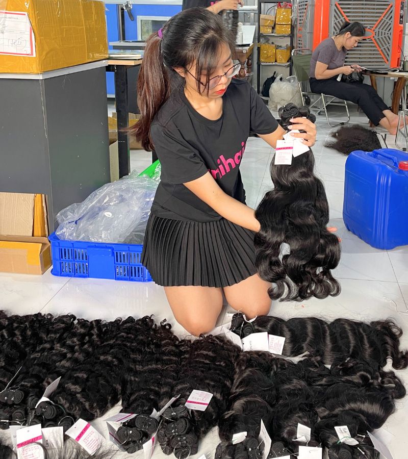 Raw body wave hair weave