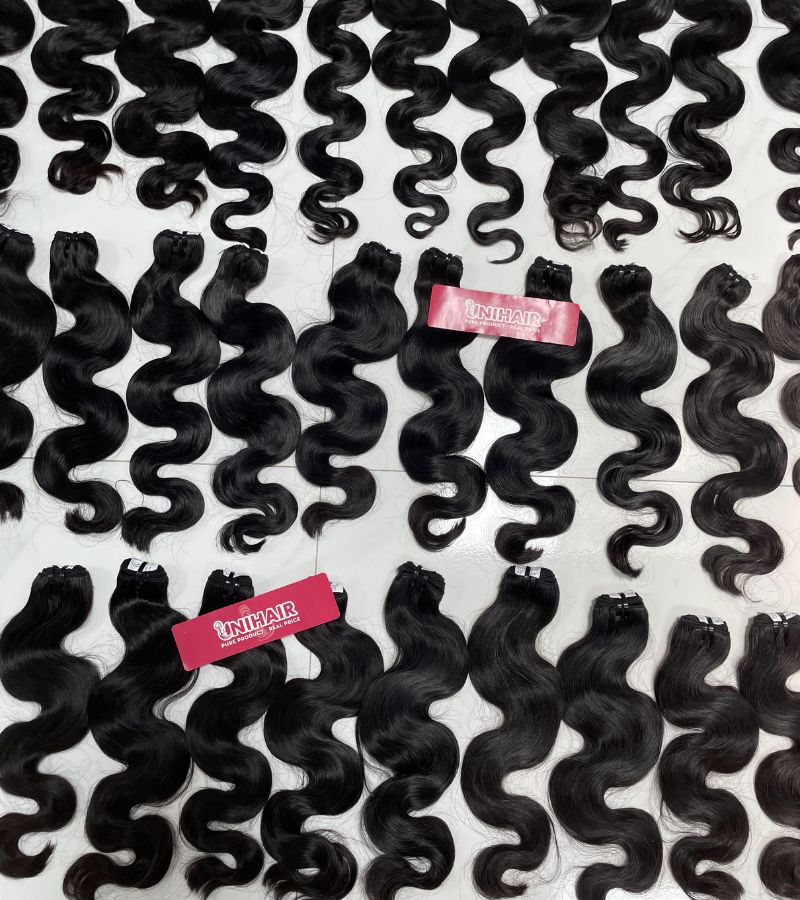 Raw body wave hair weave