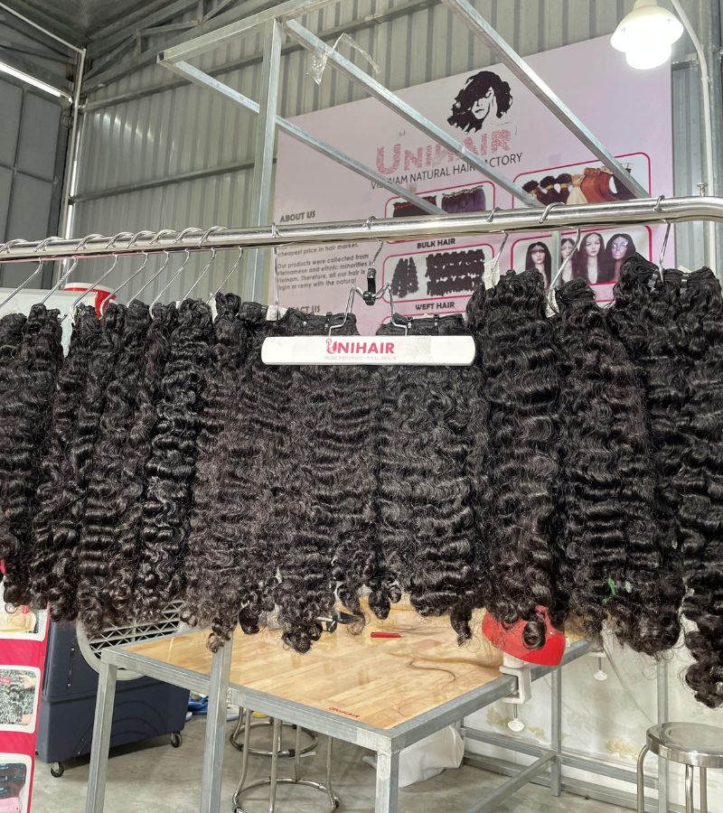 Raw Burmese Curly Hair Bundles