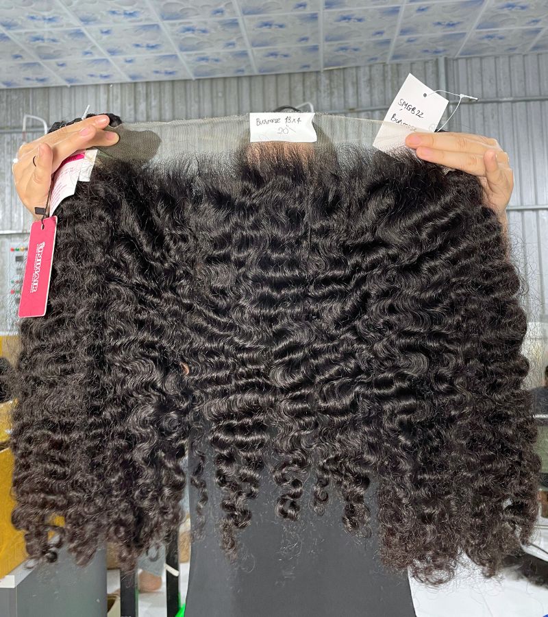 Raw Burmese Curly Hair Bundles