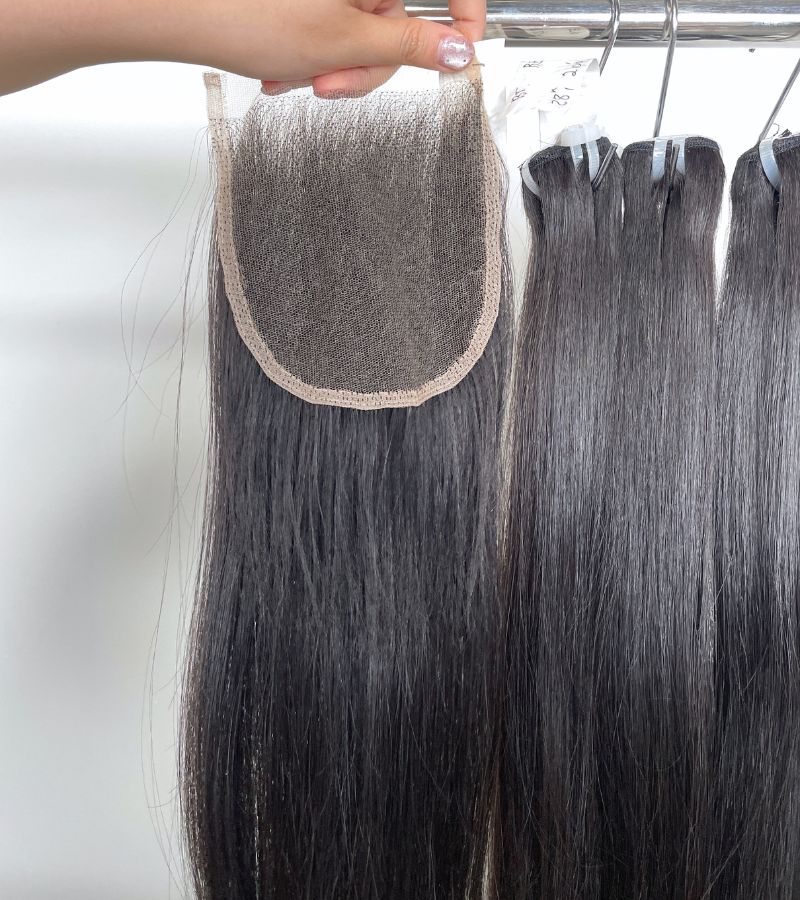 Raw Vietnamese Hair Straight Bundles for Bleaching