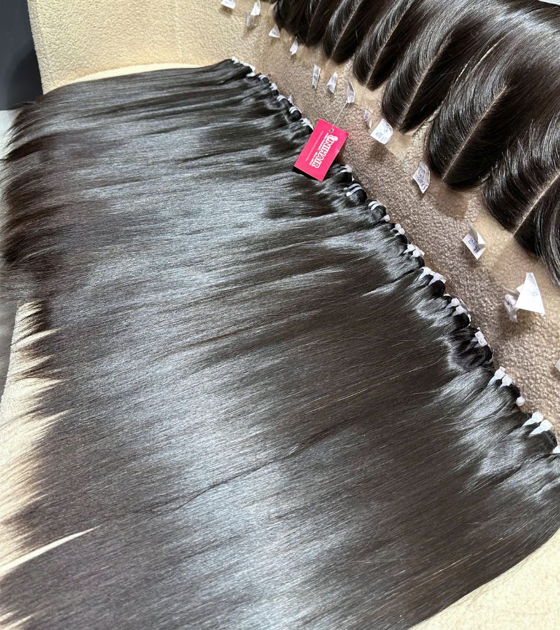 Raw Vietnamese Hair Straight Bundles for Bleaching