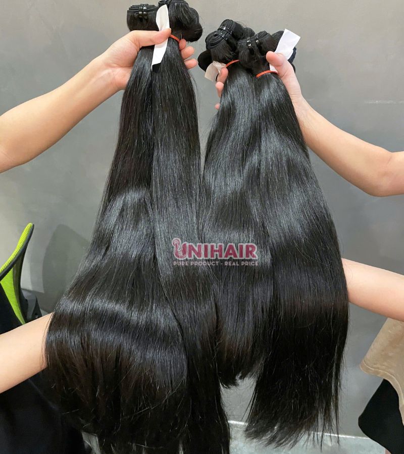 Raw Vietnamese Hair Straight Bundles for Bleaching