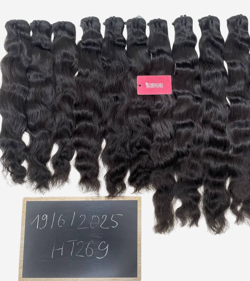 Raw Natural Wavy Hair Bundles
