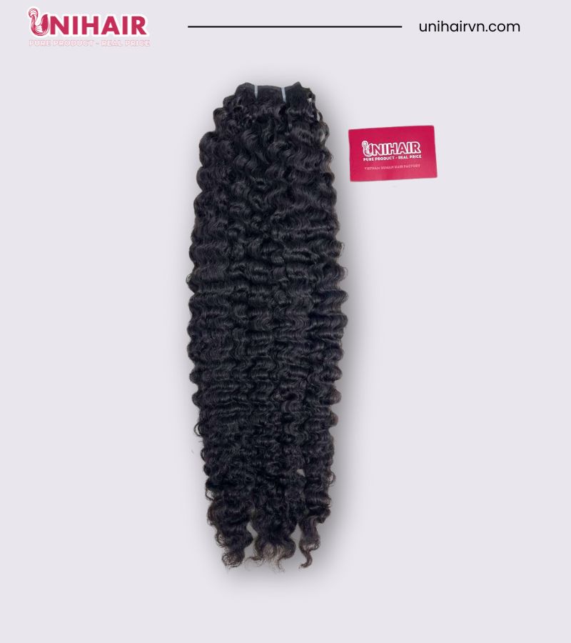 Vietnamese Raw Kinky Curly Hair Bundles