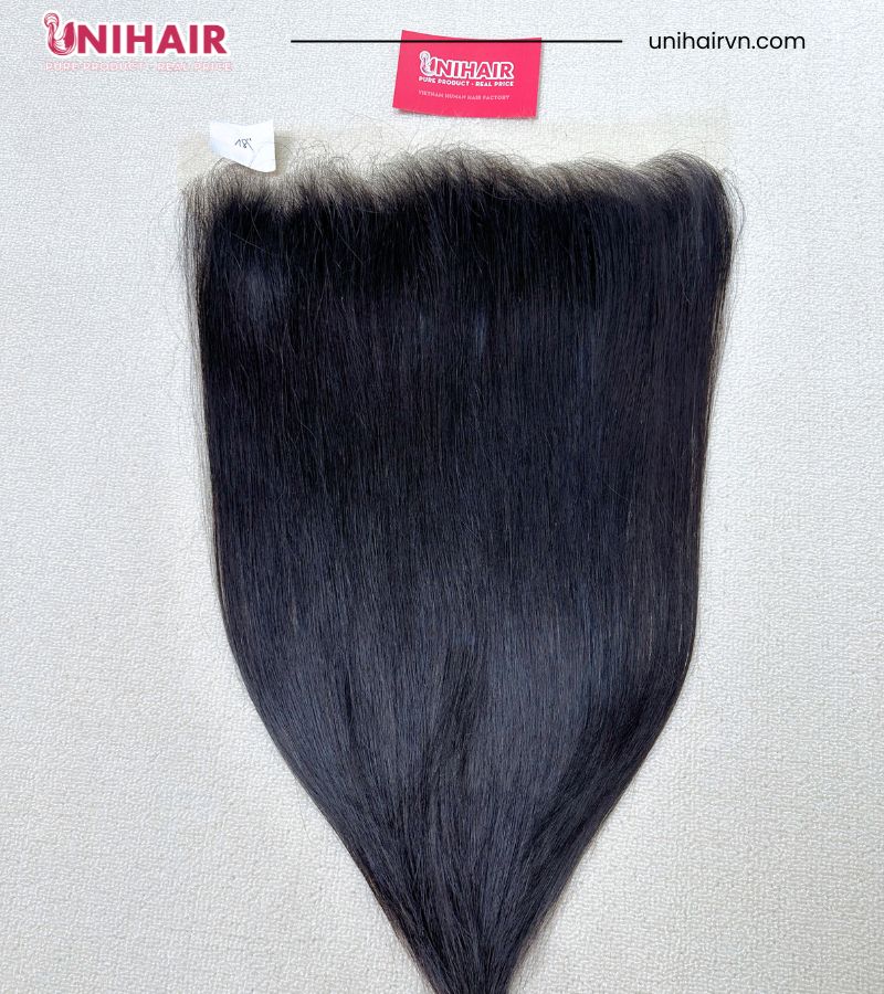 13x4 Raw Straight Lace Frontal