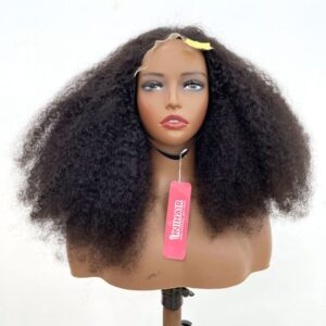Kinky Curly Lace Closure Wigs