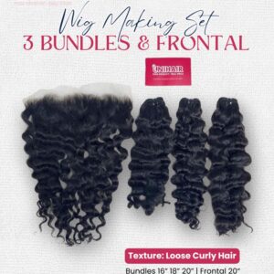 Loose Curly Wig Making Set
