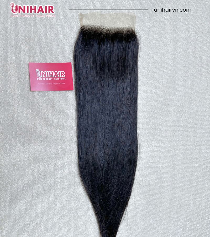 Raw Straight HD Lace Closure 5x5 Inches